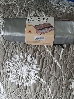 lug Metallic Silver Brush Roll Organizer
